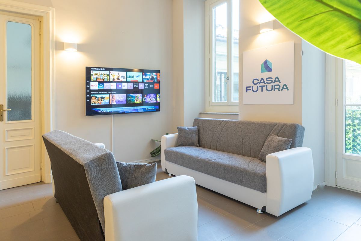Casa Futura Corso Duca degli Abruzzi 4, Torino: salotto
