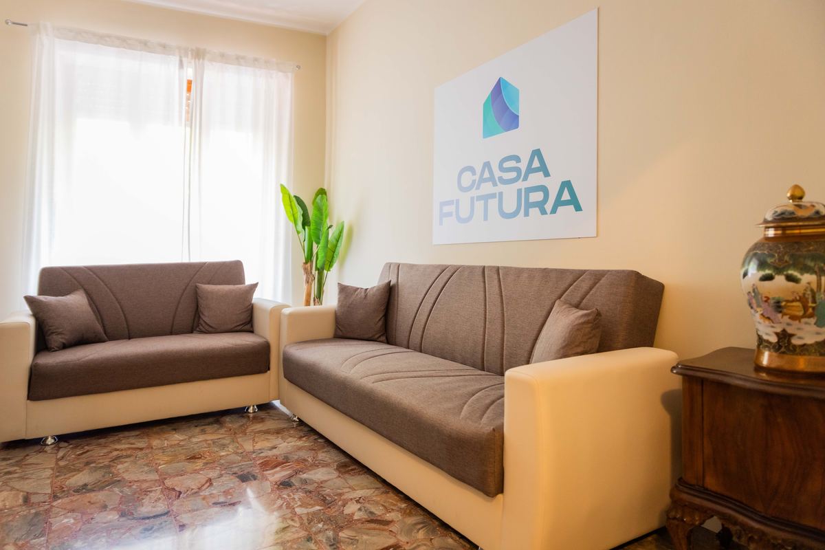 Casa Futura Via Gaetano Mosca 5, Torino: salotto